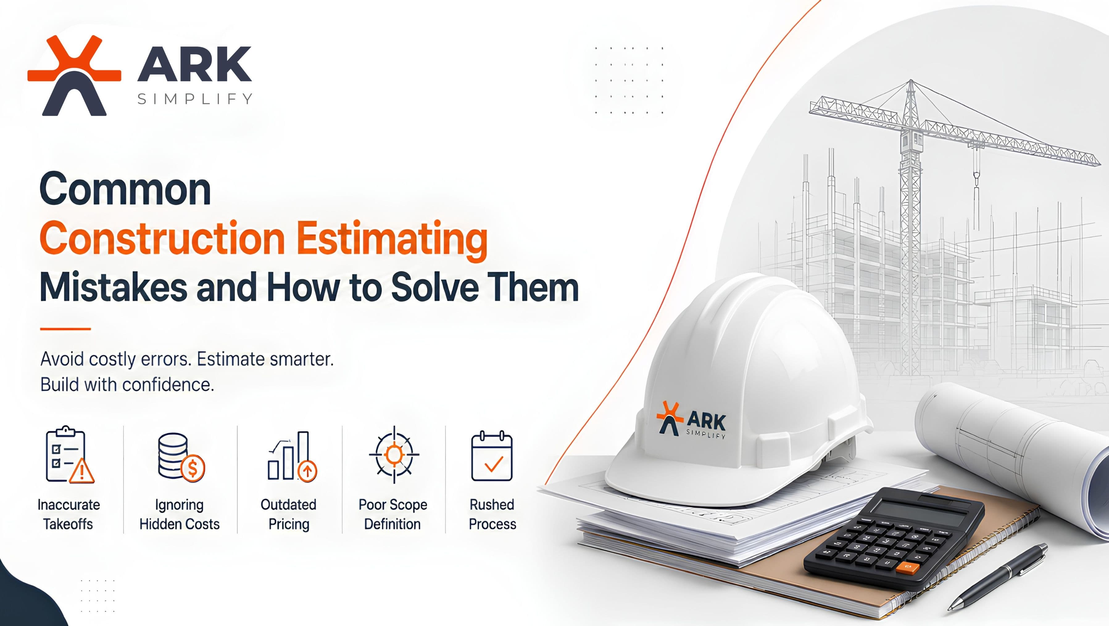 Construction Estimating Mistakes Infographic